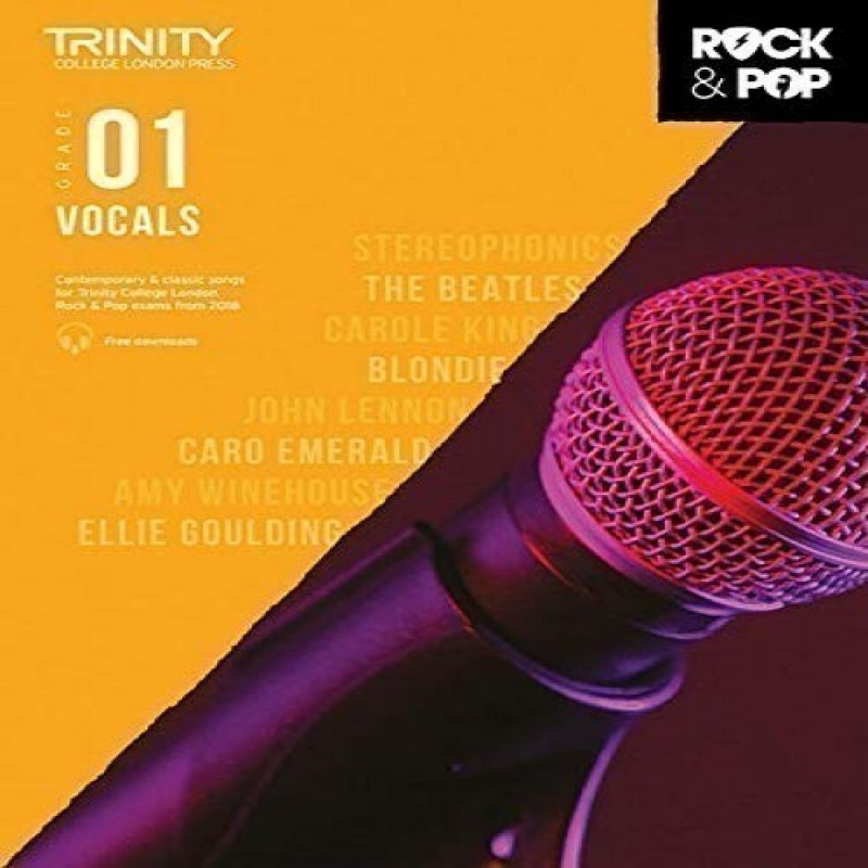 Trinity Rock & Pop 2018 Vocals Grade 1