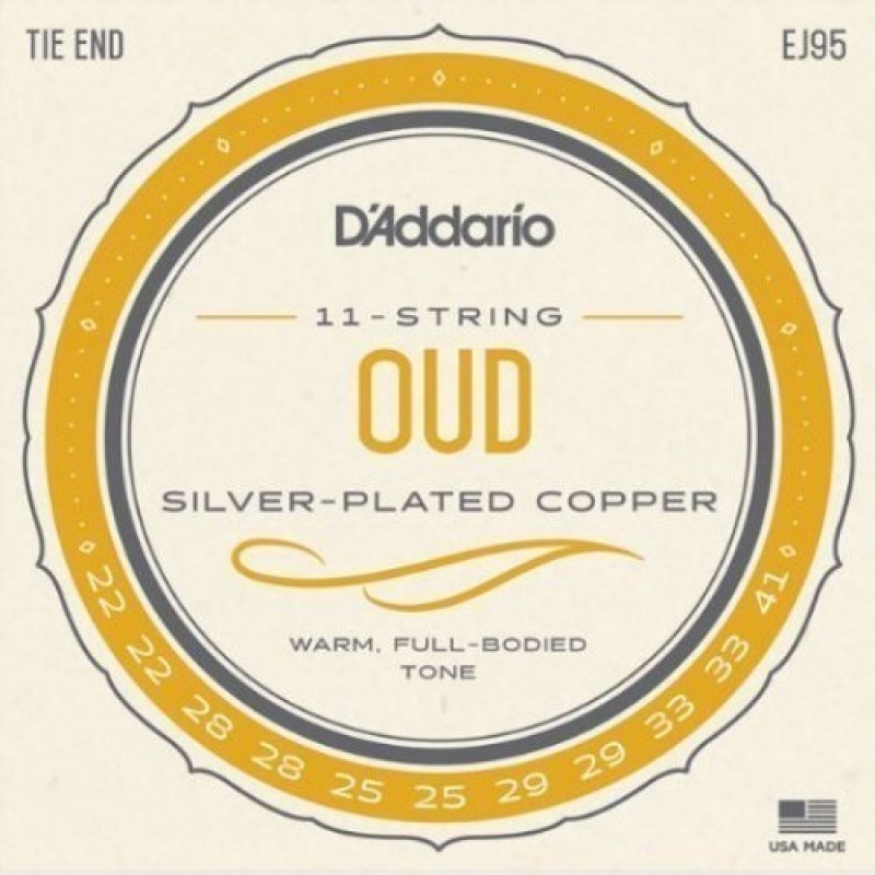 D'Addario EJ95 Oud string set, Normal Tension
