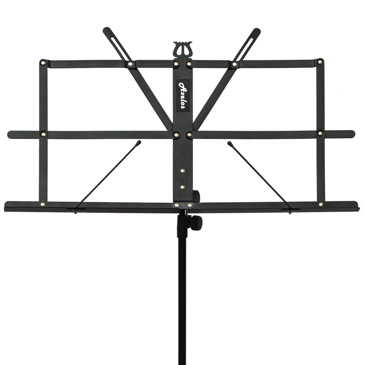 Axelos AXMS001NL: Light Weight Music Stand (Sabbath Black)