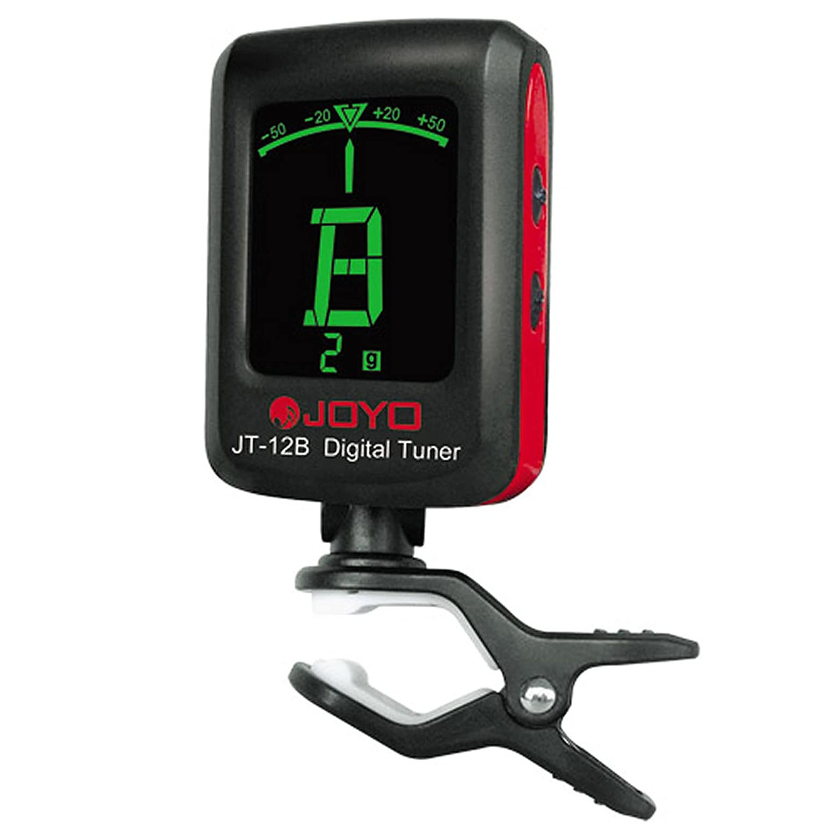 JOYO JT-12B: Mini Clip-On Tuner (Guitar, Bass, Violin, Ukulele)