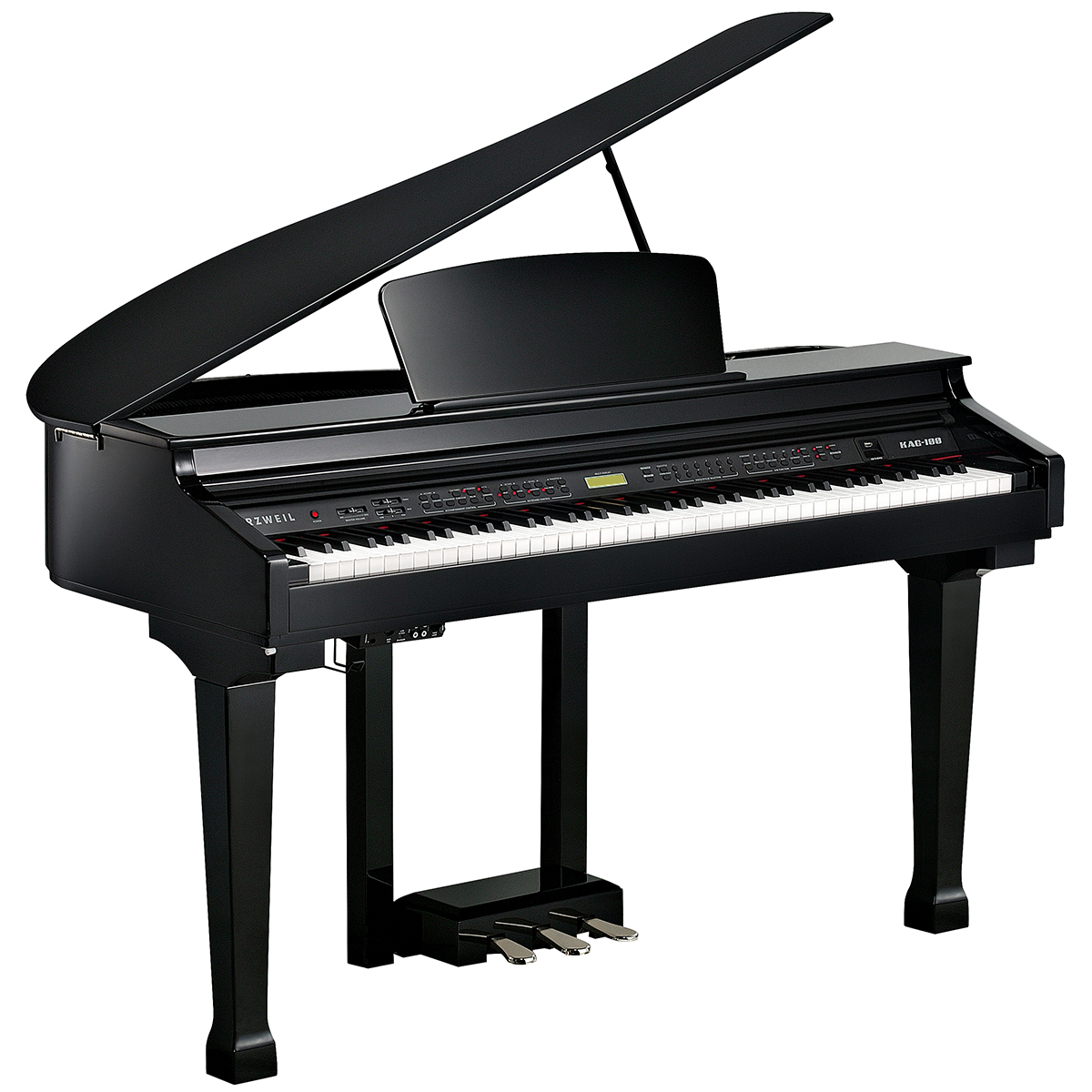 KURZWEIL KAG100EP: Mini Size Baby Grand Digital Piano