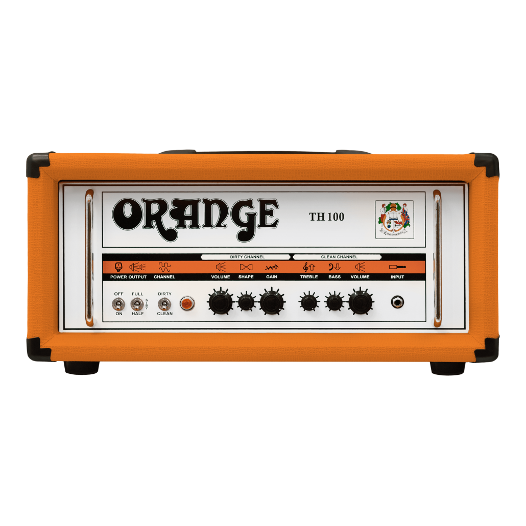 ORANGE TH100-H: 100W Twin Channel Valve Guitar Amp Head (ORANGE)