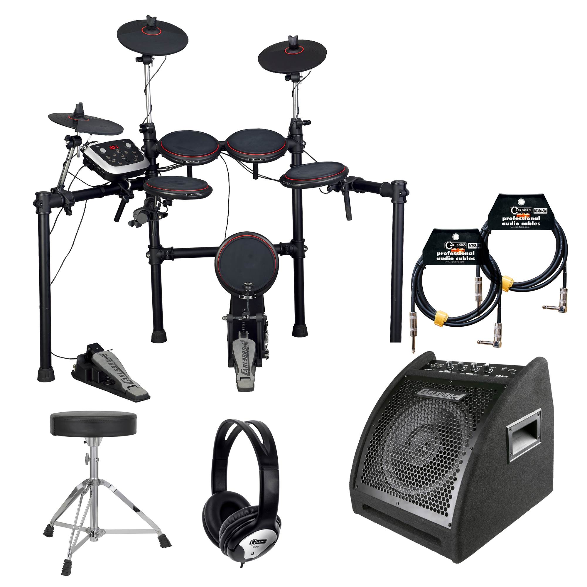 Carlsbro CSD110PK Electronic Drum Kit Package