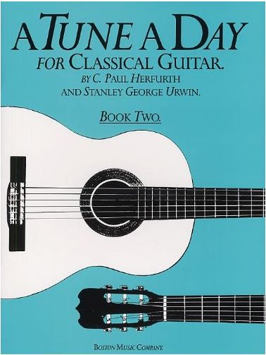 A Tune A Day for Classical Guitar Book 2.