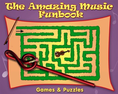 The Amazing Music Funbook plus Novelty Pencil