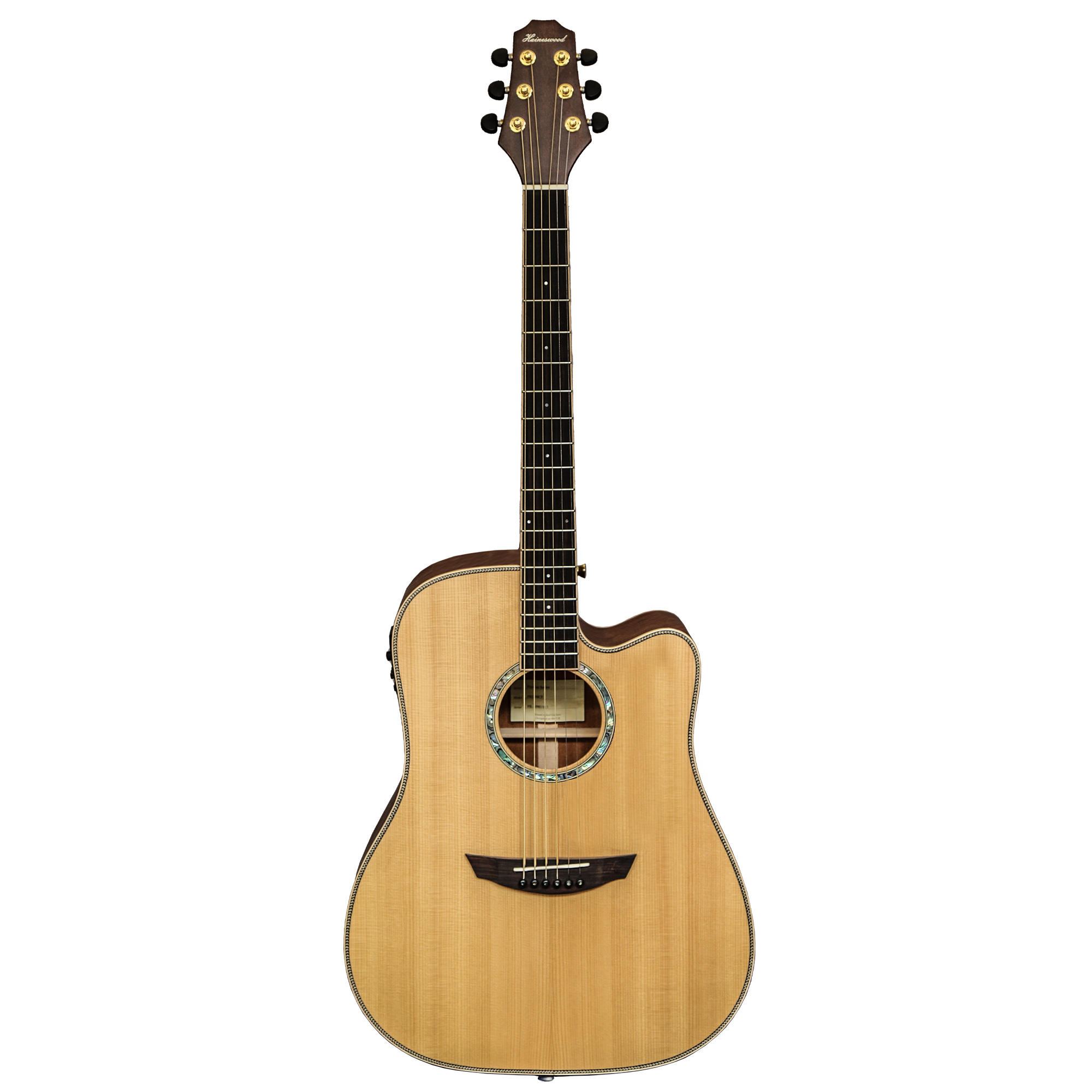 Haineswood Masterworks MWD95CE Dreadnought Cutaway Electro