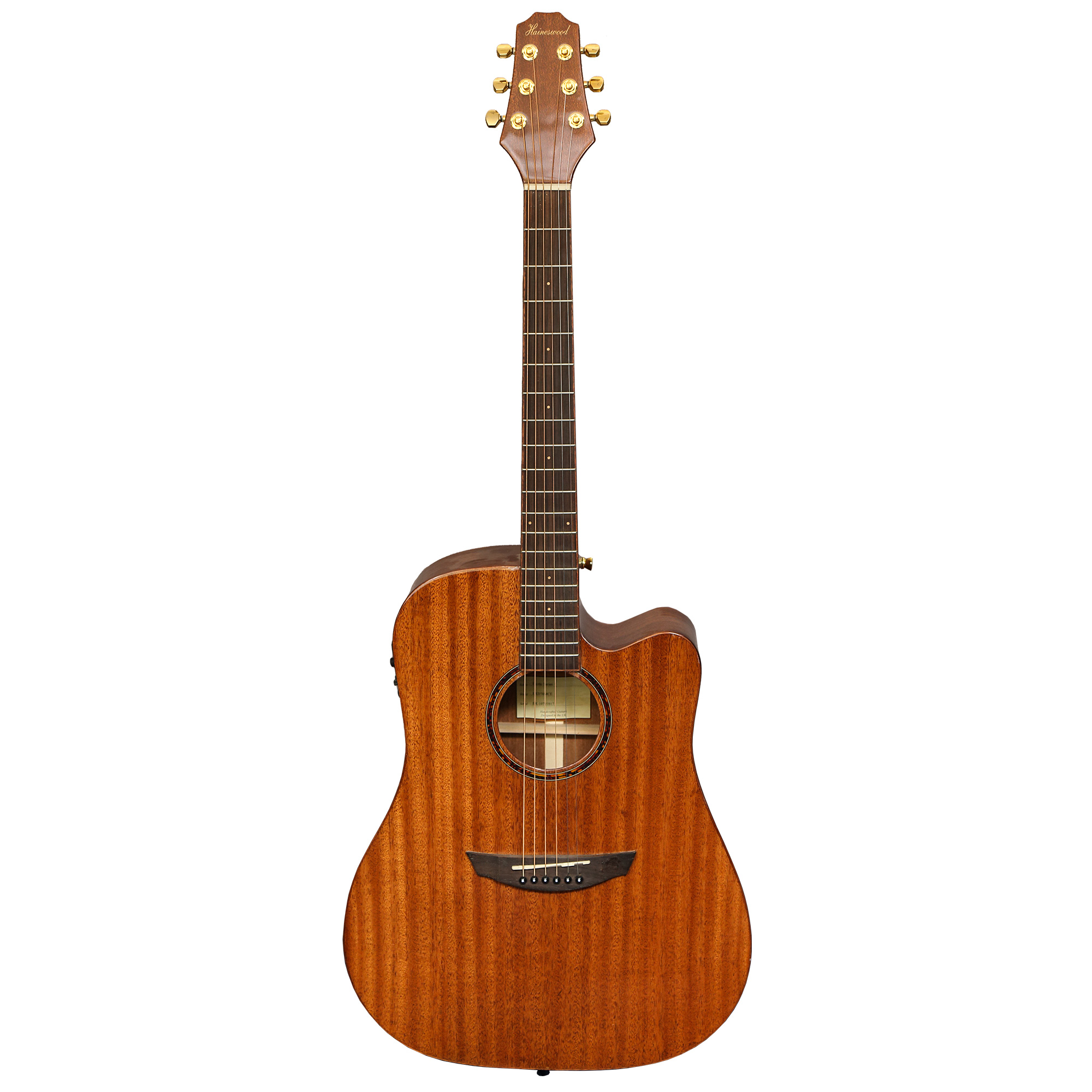 Haineswood Exotic EXD70MCE Dreadnought Cutaway Electro