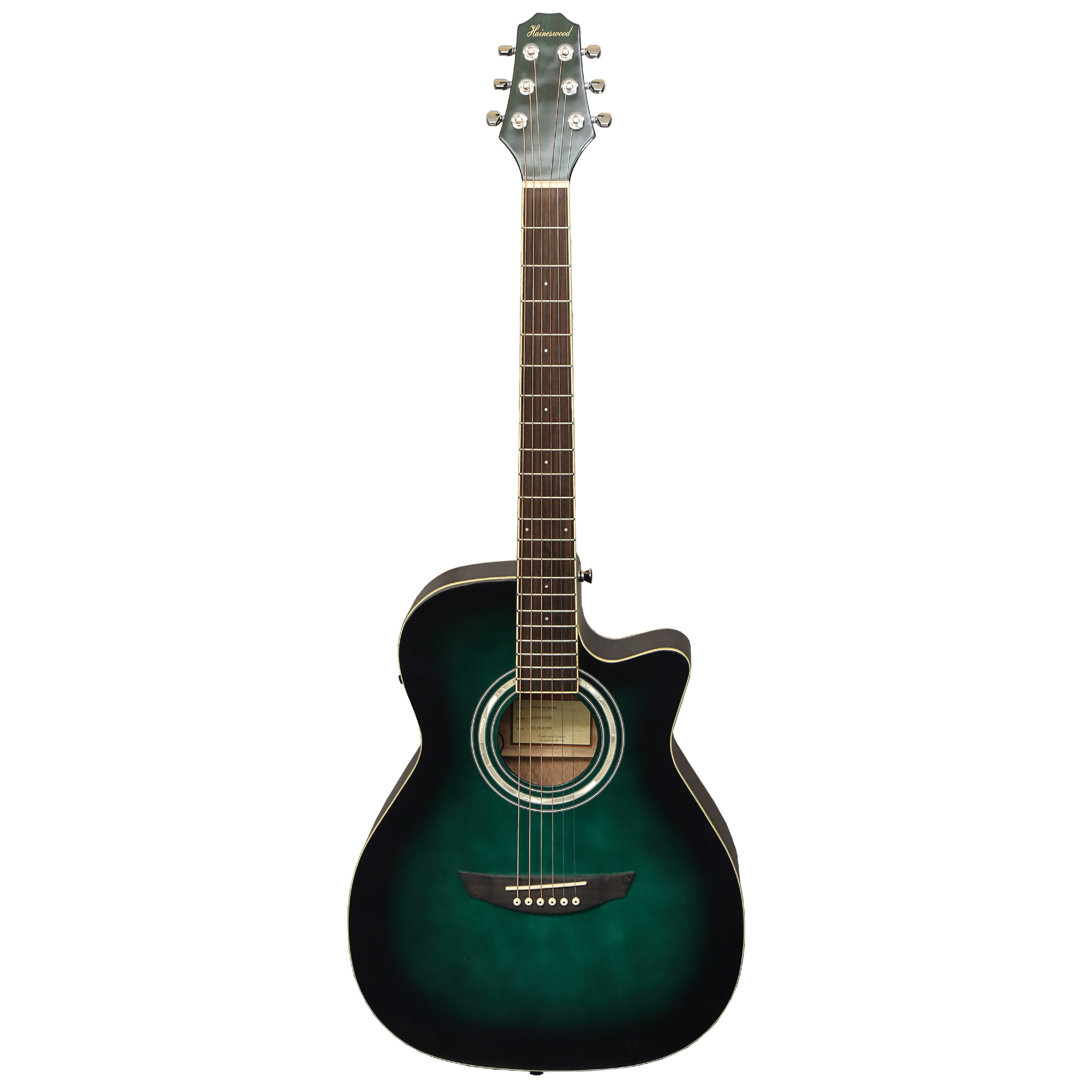 Haineswood Shoreline SHD60CEMB Dreadnought Cutaway Electro