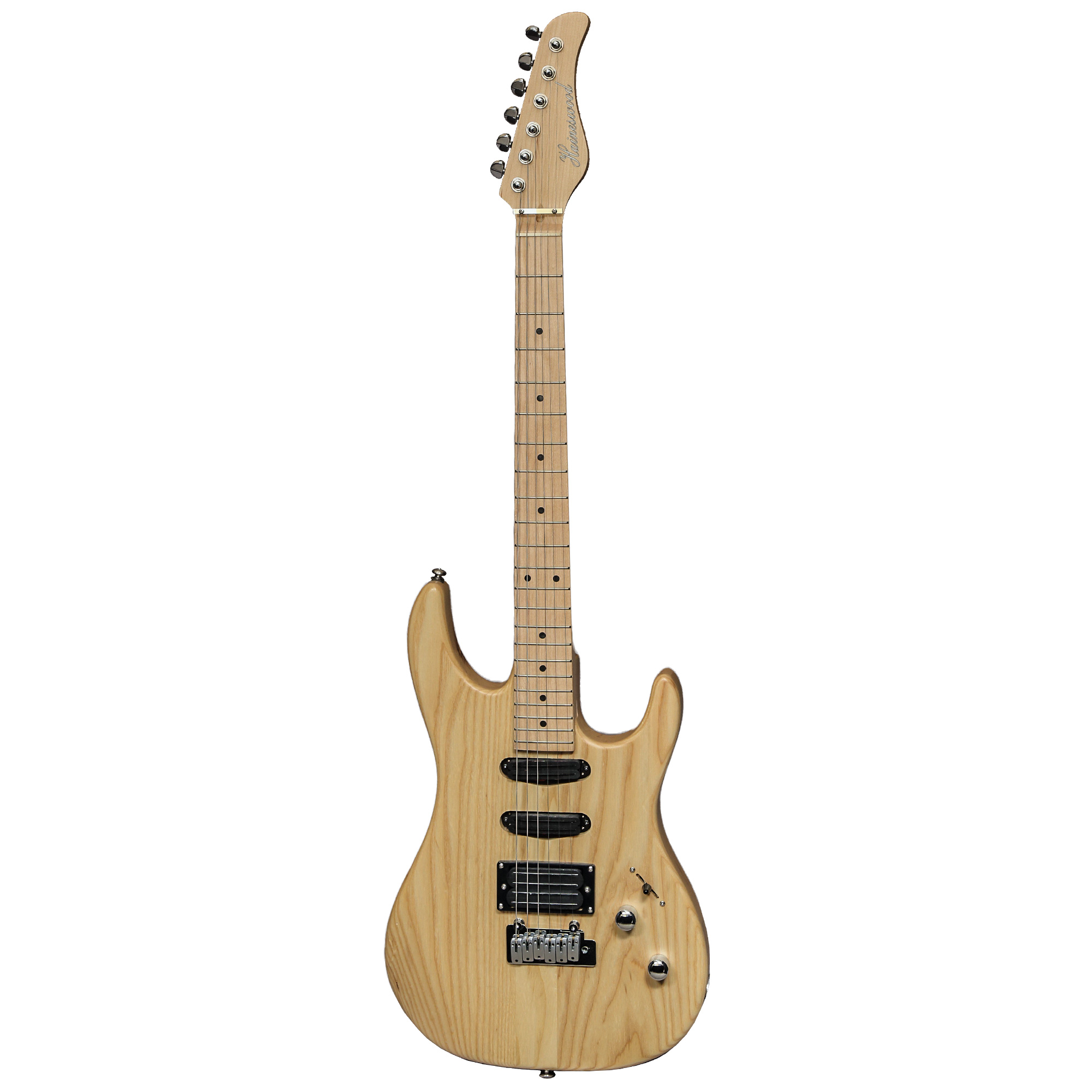 Haineswood Premier Series H90ASHNL Electric Guitar (Natural)