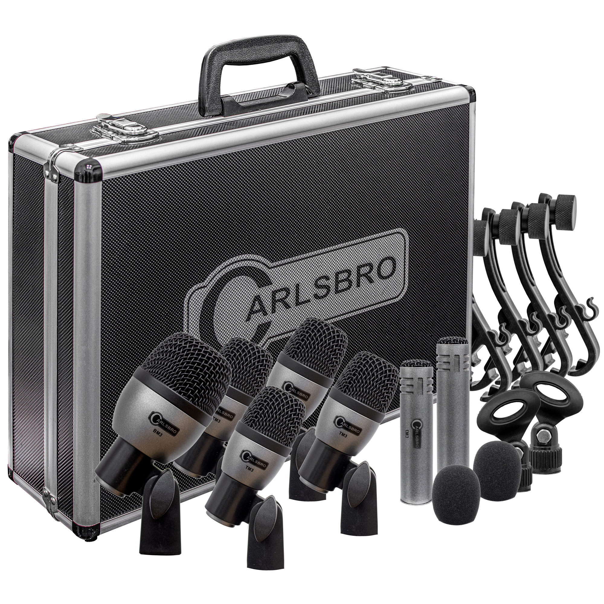 CARLSBRO DM7P 7 Piece Drum Microphones Package