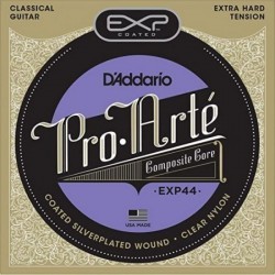 D'Addario EXP44 Classical Guitar Strings Coated Extra-Hard Tension