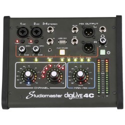 STUDIOMASTER digiLivE 4C 4 Input Digital Mixer