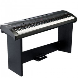 KURZWEIL KA90LB: Arranger Stage Piano With 88 Fully-Weighted Keys (Black)