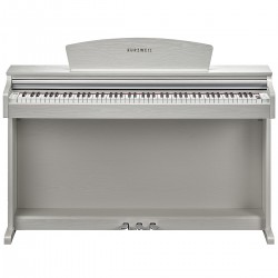 KURZWEIL M110WH: Fully-Weighted, 88 Note, Hammer-Action Digital Piano (White)