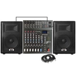 Studiomaster GX12APK 400 Watts RMS Complete PA System Combo