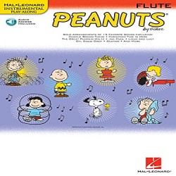 Hal Leonard Instrumental Play along Peanuts Flute