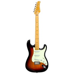 Haineswood Expedition Series ST-H-SB Strat Electric Guitar (Sunburst)