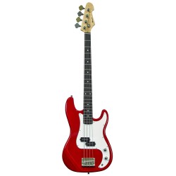 Haineswood Precision PB400-RD Electric 4 String Bass (Red)