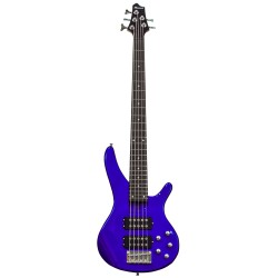 Haineswood Precision PB500-BL Electric 5 String Active Bass (Blue)